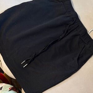 Men's Black Casual Shorts